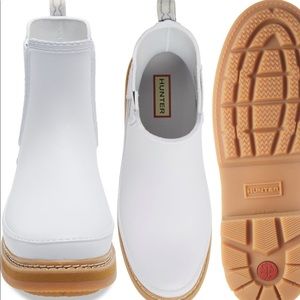 NWT Hunter Refined Stitch Waterproof Chelsea Boots